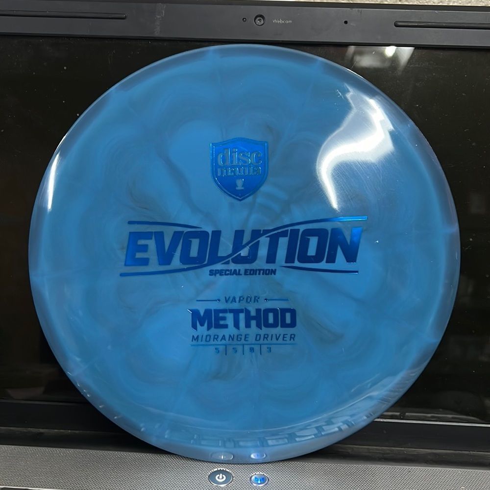 NEW - Discmania Special Edition Evolution Vapor Method 173g Swirly Blue